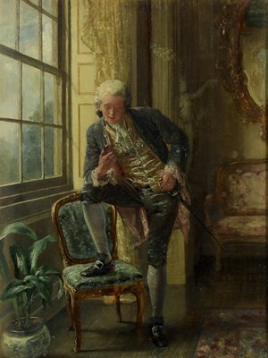 Lot 852 - Talbot Hughes (1869-1942)/Gentleman Standing...