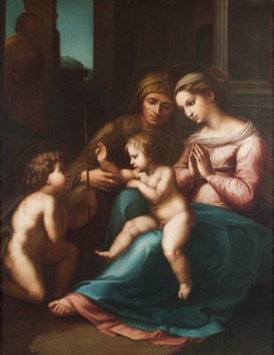 Lot 868 - After Raphael/The Holy Family/known as The...