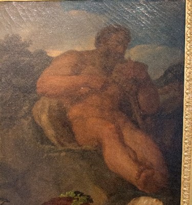 Lot 892 - 18th Century French School/Acis & Galatea/oil...