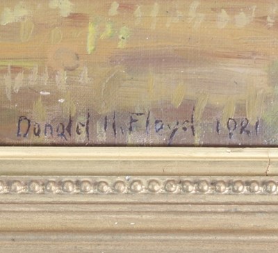 Lot 903 - Donald H Floyd (British 1892-1965)/Hay...