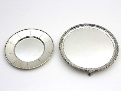 Lot 55 - A Victorian circular silver dish, T S, London...