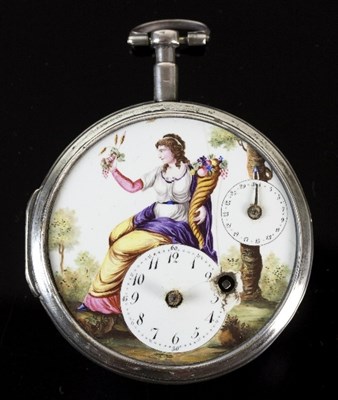 Lot 323 - An early 19th Century pocket watch, the...