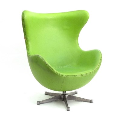 Lot 374 - After Arne Jacobsen, an Egg chair, design 1958,...