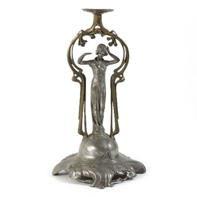 Lot 400 - Albert Kohler & Cie, an Art Nouveau figural...