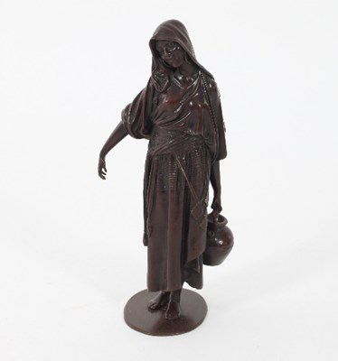 Lot 435 - After Demetre Chiparus/ a bronze figure of an...