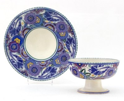 Lot 549 - Carter Stabler Adams for Poole Pottery/A Blue...