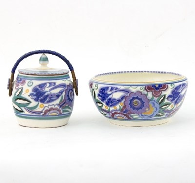 Lot 550 - Carter Stabler Adams for Poole Pottery/A Blue...