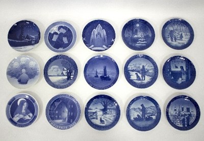 Lot 569 - A collection of Royal Copenhagen Christmas...