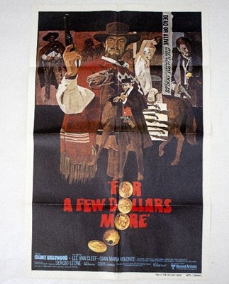 Lot 621 - For a Few Dollars More, film poster circa 1980,...