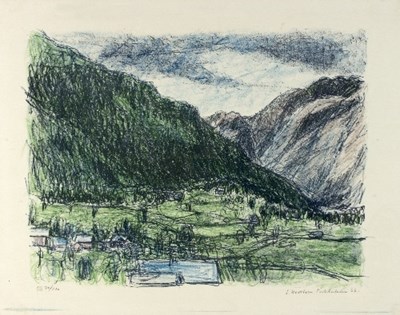 Lot 634 - Sven Havsteen-Mikkelsen (1912-1999)/Mountain...