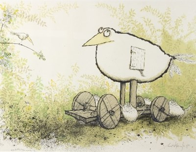 Lot 676 - Ronald Searle (British 1920-2011)/Happy...