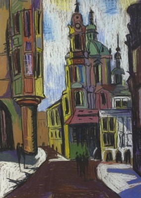 Lot 751 - Valeria Emets (born 1917)/Prague Street...