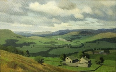 Lot 783 - A Brooke/Galloway Landscape/signed/oil on...