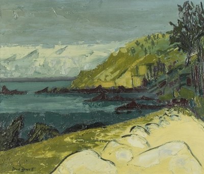 Lot 784 - Druie Bowett (British 1924-1998)/Coastal...