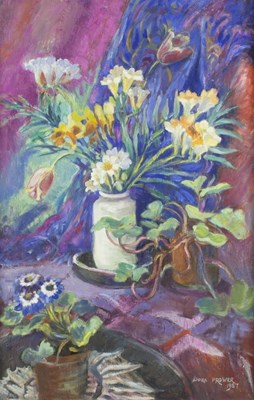 Lot 792 - Dora Prower (British 1907-1996)/Still Life...