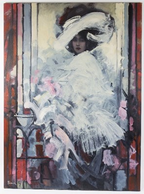 Lot 819 - Robert Plisnier (Belgian, born 1951)/Lady in...