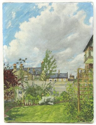 Lot 835 - More (20th Century)/View into Garden/signed...