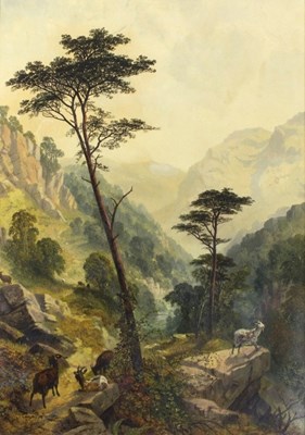 Lot 113 - After Henry William Banks Davis/Mountainous...