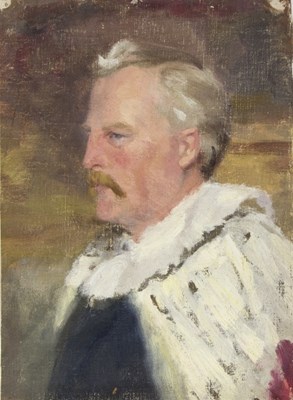 Lot 124 - Ethel H Badcock RA/Portrait of the 9th Duke of...