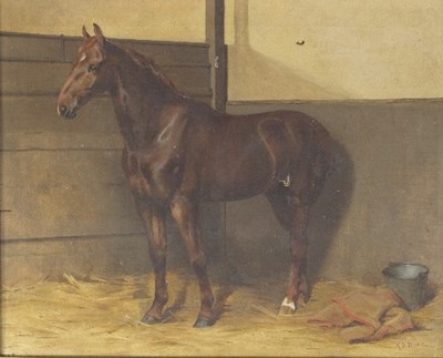 Lot 128 - Kate S Badcock/Portrait of a Chestnut...