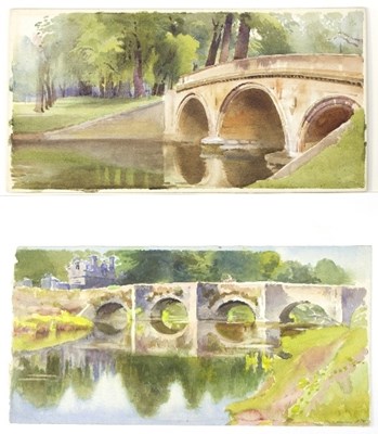 Lot 154 - Isobel B Badcock/The River Skell, Fountains...