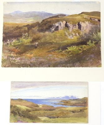 Lot 155 - Isobel B Badcock/Coastal Landscape in...