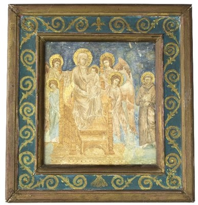 Lot 204 - After Cimabue, 19th Century/Virgin and Child...