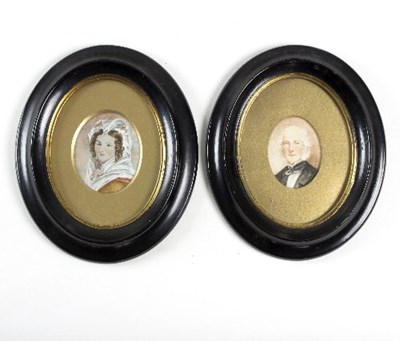 Lot 265 - 19th Century/Martin Cregan and His Wife/a pair...