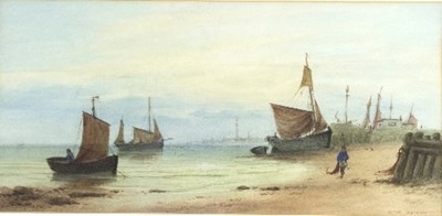 Lot 270 - John Francis Branegan (Irish 1843-1909)/Coast...