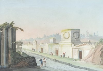 Lot 291 - 19th Century Neapolitan School/Strada delle...