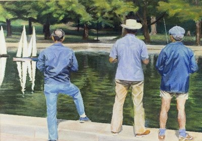 Lot 352 - Nigel Van Wieck (American, born 1947)/The Boat...