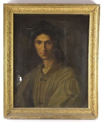 Lot 417 - After Andrea del Sarto/Self Portrait/half...