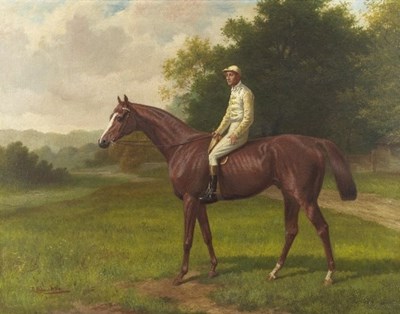 Lot 426 - Adrian Jones (British 1845-1938)/The Derby...