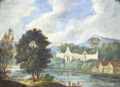 Lot 447 - Late 18th Century English School/Ruined Abbey...