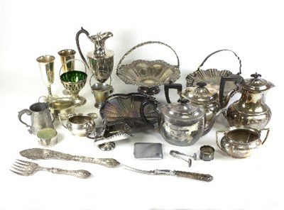 Lot 478 - A quantity of silver plated wares including...