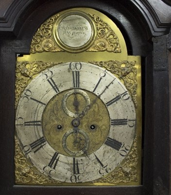 Lot 724 - An early 19th Century oak eight-day longcase...