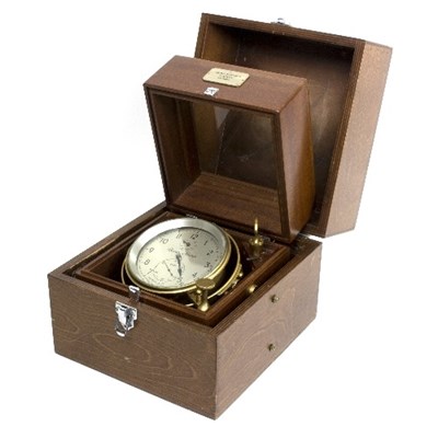 Lot 734 - A marine chronometer by Thomas Mercer Ltd., St...