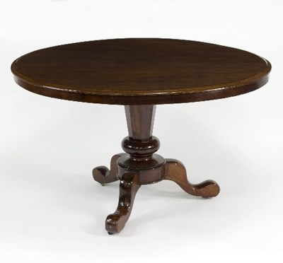 Lot 793 - A Victorian mahogany breakfast table, the...