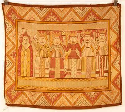 Lot 343 - A Norwegian tapestry