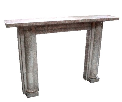 Lot 929 - A 19th Century Ashburton marble fire surround,...