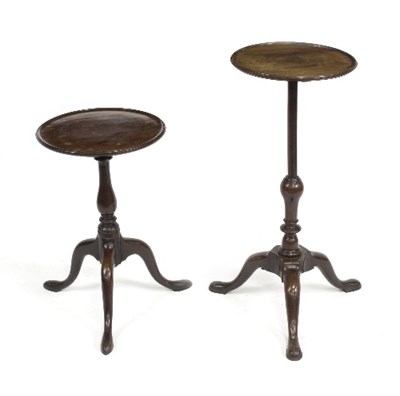 Lot 995 - An 18th Century mahogany wine table with...