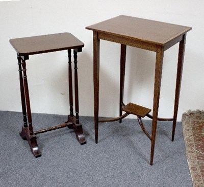 Lot 1099 - A George III mahogany occasional table, the...