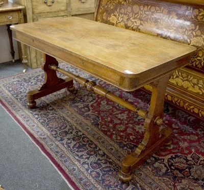 Lot 1114 - A 19th Century library table in the manner of...