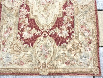 Lot 1146 - An Aubusson style rug, 270cm x 170cm