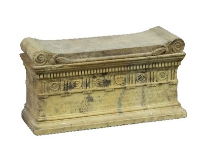 Lot 1150 - A 19th Century Italian Siena marble model of a...