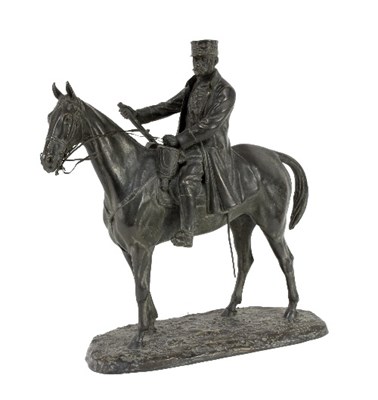 Lot 1154 - George Cissaidy/Marshal Foch on Horseback, the...