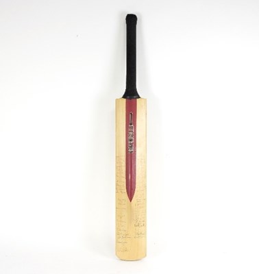 Lot 1322 - A Gray-Nicholls signed cricket bat, with...