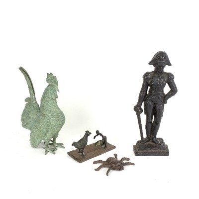 Lot 1326 - A cast iron doorstop modelled as the Duke of...