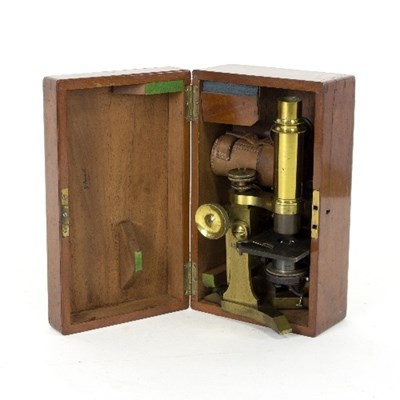 Lot 1335 - 'The International' microscope, by M...