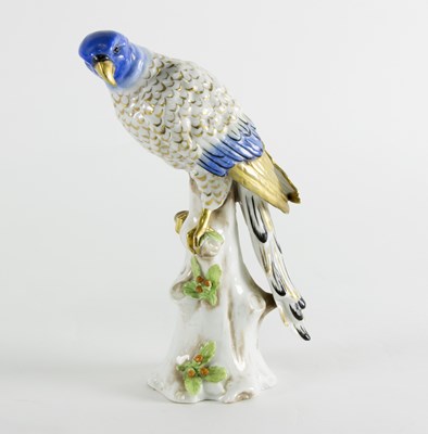 Lot 88 - A Samson figure, modelled as a parrot perched...